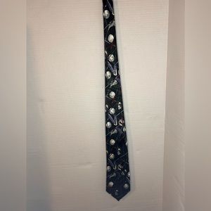 Golf Theme Renaissance Tie
